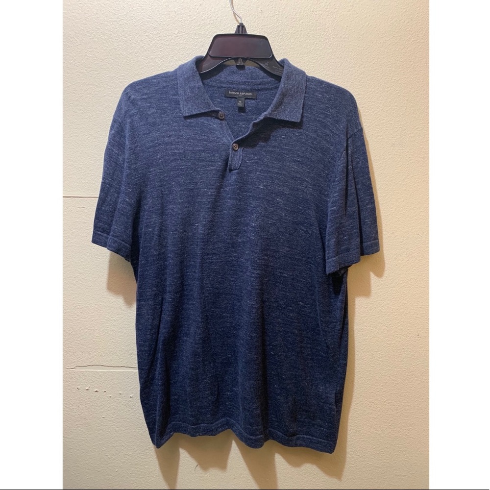 Banana republic men’s polo navy size medium